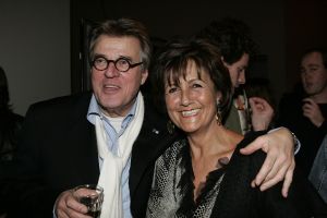 02-02-2005 SHOWBIZZ; PREMIERE VAN DE FILM OFFSCREEN LUXOR THEATER ROTTERDAM. JEROEN KRABBE EN SYLVIA TOTH
FOTO; ALBERT DEN ISEGER