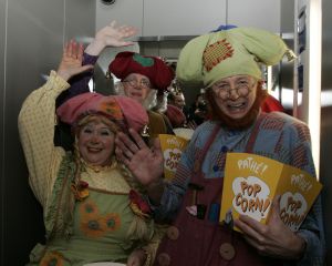 03-02-2005 SHOWBIZZ; PREMIERE VAN DE FAMILIEFILM PLOP EN KWISPEL. PALTHE THEATER DE KUIP ROTTERDAM.
FOTO; ALBERT DEN ISEGER
