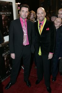 02-02-2005 SHOWBIZZ; PREMIERE VAN DE FILM OFFSCREEN LUXOR THEATER ROTTERDAM. MAIK DE BOER EN PAUL SCHULTEN
FOTO; ALBERT DEN ISEGER