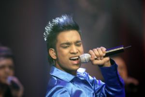 11-02-2005 SHOWBIZZ; 4DE VOORRONDE VAN HET NATIONAAL SONGFESTIVAL 2005.NADEEM
FOTO; ALBERT DEN ISEGER