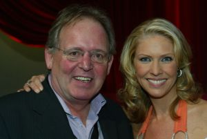 13-02-2005 SHOWBIZZ; FINALE VAN HET NATIONAAL SONGFESTIVAL TE AMSTERDAM.NANCE EN WILLEM VAN BEUSEKOM
FOTO: ALBERT DEN  ISEGER