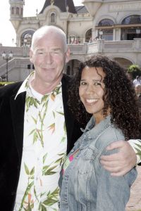14-05-2004 SHOWBIZZ: BN\'ERS IN DE EFTELING
FOTO: Peter Faber en zijn viendin
FOTO: ALBERT DEN ISEGER
