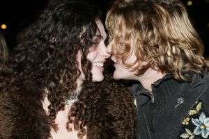 31-01-2005 SHOWBIZZ; PREMIERE VAN FILM VET HARD IN PALTHE AMSTERDAM.TYGO GERNANDT EN ANNA DRIJVER
FOTO; ALBERT DEN ISEGER