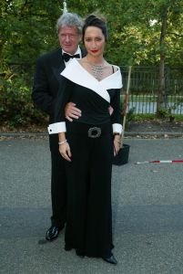 25-09-2003 SHOWBIZZ; UITREIKING VAN ACADEMY AWARDS 2003.STUDIO 21 TE HILVERSUM. WILLIBORD FREQUIN EN ZIJN VRIENDIN
FOTO; ALBERT DEN ISEGER