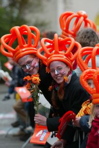 30-4-2003 KONINKLIJKHUIS: Koninginnendag in Meppel 2003.
foto: Albert den Iseger.