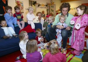 31-01-2006 SHOWBIZZ: HET NATIONALE VOORLEESONTBIJT MET TAL VAN BEKENDE NEDERLANDERS.
foto: Albert den Iseger.