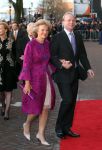 01-02-2008; KONINKLIJK HUIS: JARIGE KONINGIN BEATRIX VIERT SAMEN MET DE JARIGE PRINSES MARGRIET VERJAARDAG IN THEATER CARRE. 
Foto: Albert den Iseger.