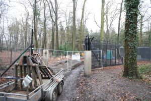 21-01-2009 KONINKLIJK HUIS : DRAKENSTEIN IS BIJNA KLAAR. Er word nog wel verbouwd op Drakenstein maar het hoofd gebouw is klaar. Nu nog een nieuw  kantoor voor de algemene  bewaking en dan is het geheel na een jaren lange verbouwing klaar.
foto: Albert den Iseger