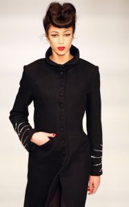 01-02-2009 SHOWBIZZ; MONIQUE COLLIGNON OOK OP AMSTERDAM FASHION WEEK AKTIEF. 
foto: Albert den Iseger