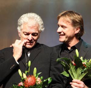11-02-2011 SHOWBIZZ; PREMIERE 1953 DE MUSICAL. Het is stilte voor de storm zo zei Jan Peter Balkenende. Vele bekenden waren komen opdraven naar het verre Middelburg om daar de premiere mee te maken van 1953 de Musical.
foto: Albert den Ise