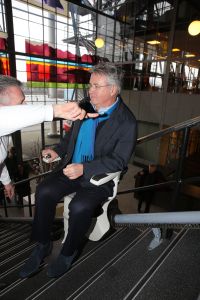20-02-2014 SHOWBIZZ; WILLEM VAN HANEGEM IS JARIG_ 70 JAAR EN HIJ VIERT HET MET VRIENDEN.
foto: Albert den Iseger