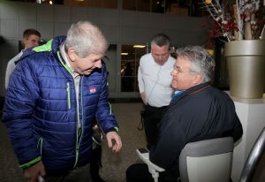 20-02-2014 SHOWBIZZ; WILLEM VAN HANEGEM IS JARIG_ 70 JAAR EN HIJ VIERT HET MET VRIENDEN.
foto: Albert den Iseger