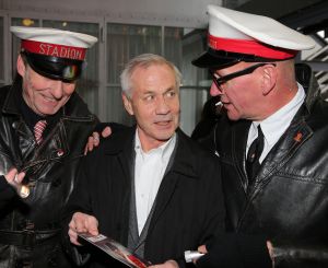 20-02-2014 SHOWBIZZ; WILLEM VAN HANEGEM IS JARIG_ 70 JAAR EN HIJ VIERT HET MET VRIENDEN.
foto: Albert den Iseger