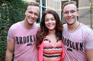 19-02-2015 SHOWBIZZ; KIM LIAN VAN DER MEIJ EN KEES TOL PRESENTEREN DE NATIONALE TWEELINGTEST. Wie is de ultieme tweeling van Nederland ?, dat gaan Kim Lian en Kees opzoeken in een nieuw programma van SBS 6. foto- Albert den Iseger