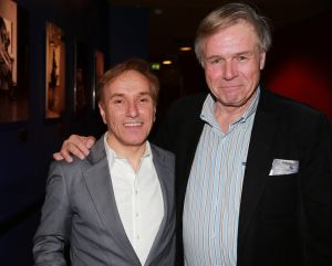 23-02-2015 SHOWBIZZ; PHILIPPE ELAN-RENEE VAN WEGBERG-JOB BOVELANDER IN VIVA LA FRANCE. Een charmate avond vol herkenning met repertoire uit vele decennia. Een ware Tour de France. foto- Albert den Iseger