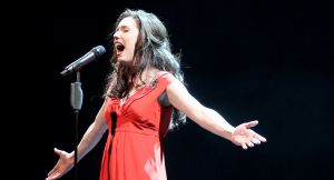 23-02-2015 SHOWBIZZ; PHILIPPE ELAN-RENEE VAN WEGBERG-JOB BOVELANDER IN VIVA LA FRANCE. Een charmate avond vol herkenning met repertoire uit vele decennia. Een ware Tour de France. foto- Albert den Iseger