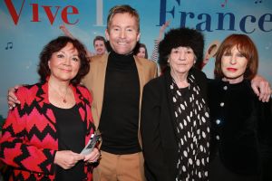 23-02-2015 SHOWBIZZ; PHILIPPE ELAN-RENEE VAN WEGBERG-JOB BOVELANDER IN VIVA LA FRANCE. Een charmate avond vol herkenning met repertoire uit vele decennia. Een ware Tour de France. foto- Albert den Iseger