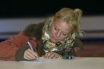 23-01-2006 SHOWBIZZ: TROS MUZIEKFEEST OP HET IJS IN HET THIALF TE HEERENVEEN.De grootste familie van Nederland wist alle grote namen weer naar Heerenveen te krijgen voor een spetterend optreden. Andre Rieu- Charlene- Djumbo,-Jannes-Jan Smit-Imca Marina-Top Stars-Marianne Weber-Wolter Kroes-BZN-Frans Bauer-Belle Perez-Koos Alberts en George Baker waren met schaatsen aanwezig voor een pracht avondje Tros muziek.
foto: Albert den Iseger.