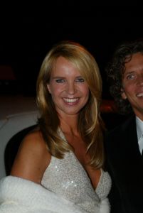 23-10-2004 SHOWBIZZ; GALA PREMIERE VAN DE  FILM  ELLIS IN GLAMOURLAND. Met Linda de Mol Joan Collins en Chris Tates, regie door Pieter Kramer,die bekend werd door de serie Ja Zuster Nee Zuster.
foto: Albert den Iseger.