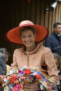 06-07-2004 KONINKLIJK HUIS: MAXIMA BEZOEKT ARTIS IN AMSTERDAM.
foto: Albert den Iseger.
