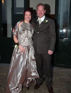 26-01-2008 SHOWBIZZ; DIRK- JAN EN PETRA TROUWEN IN NIJKERK, YVON JASPERS GROTE AFWEZIGE. Weer een boer uit de serie Boer zoekt vrouw die gaat trouwen met zijn grote liefde. Grote afwezige was echter de koppelaarster Yvon Jaspers.
foto: Albert den Iseger.
