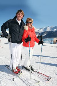 07-01-2009 SHOWBIZZ; CAROLINE TENSEN EN PARTNER PETER GALLAS IN SERFAUS. Tijdens hun wintersport vakantie in het prachtige Serfaus vertelde Caroline dat hun relatie super is en dat een huwelijk niet uitgesloten is.Het hele verhaal deze week in weekblad Prive.
foto: Albert den Iseger.