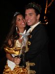 21-12-2008 SHOWBIZZ; HOUSEWARMING PARTY BIJ JAN SMIT EN YOLANTHE VAN CABAU VAN KASBERGEN. Op de uitnodiging stond: Kom als Prins of Prinses. Iedereen die kwam hield zich aan de dresscode.
foto: Albert den Iseger