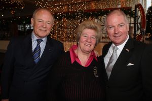 18-12-2008 SHOWBIZZ; SOCIETY PARTY IN HOTEL ZUIDERDUIN TE EGMOND AAN ZEE. Vele bekenden waren naar Egmond aan Zee gekomen om met elkaar een kerstborrel te drinken en te genieten van een heerlijke society lunch.
foto: Albert den Iseger