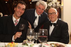 30-12-2009 SHOWBIZZ; PRIVE KERSTDINER BIJ IMCA MARINA THUIS MET VELE BN ers. Gerard Joling kwam in stijl, per helicopter. Gastvrouw Imca Marina was samen met Saskia en Serge_Gerard Joling_Thomas Berge_Jacques de Ancona en partner Hans_Dennie Christiaan_Marja en Liny en Edgar Vos.
foto: Albert den Iseger.