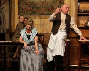 20-01-2011 SHOWBIZZ; NIEUWE MUSICAL BRENGT JE NAAR 1 FEBRUARI 1953 TOE. Een dramatische verhaal dat zich afspeelt in de bewuste nacht van 1953 waarin een stormvloed grote delen van Zuid West Nederland onder water zette. Met in de hoofdrollen, Ben Cramer_Marcel Smid_ Filip Bolluyt en Marleen van der Loo. De premiere is op 1 Februari a.s. in Middelburg.
foto: Albert den Iseger.