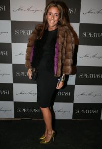 27-01-2013 SHOWBIZZ; SUPER TRASH MODESHOW IN AMSTERDAMSE HOLLANDSCHE MANAGE. 
Terwijl andere jonge designers hun nieuwste collecties deze week toonde in de Gashouder presenteerde Olsay Gulsen van SUPER TRASH een heel andere show in de Amsterdamse Manage.De modeshow was opzienbarend, modellen op fietsen,quads,segway-s, karren en op paarden. Zoals ook bij haar voorgaande shows sloot Olsay haar show zelf af, door op de catwalk zelf op een paard te rijden, zij droeg daarbij zelf een enorme paardenstaart. 
foto: Albert den Iseger.