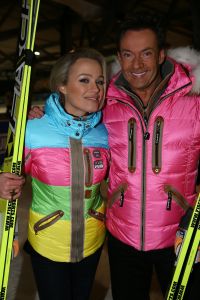 18-01-2013 SHOWBIZZ; STERREN SPRINGEN VAN DE 70 METER SCHANS. De Vliegende Hollanders gaan straks echt proberen om van een zeventig meter hoge schans te springen. Gerard Joling en Tess Milne presenteren het sensationele Vliegende Hollanders  programma dat SBS6 vanaf Februari zal gaan uitzenden. De mee werkende BN-ers zijn, Lange Frans en rapper Keizer-Sita Vermeulen- en Shary An Nivillac-Emile Ratelband en Mari van der Ven-Dean Saunders en Bibi Breijman-Koert Jan de Bruijn en Geert Hoes, Jody Bernal en Chimene Oosterhout, John de Wolf en Ingrid Jansen, Robert Schumacher en Kelly van der Veer.
foto: Albert den Iseger.