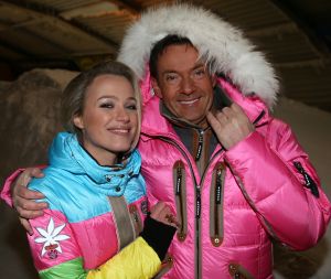 18-01-2013 SHOWBIZZ; STERREN SPRINGEN VAN DE 70 METER SCHANS. De Vliegende Hollanders gaan straks echt proberen om van een zeventig meter hoge schans te springen. Gerard Joling en Tess Milne presenteren het sensationele Vliegende Hollanders  programma dat SBS6 vanaf Februari zal gaan uitzenden. De mee werkende BN-ers zijn, Lange Frans en rapper Keizer-Sita Vermeulen- en Shary An Nivillac-Emile Ratelband en Mari van der Ven-Dean Saunders en Bibi Breijman-Koert Jan de Bruijn en Geert Hoes, Jody Bernal en Chimene Oosterhout, John de Wolf en Ingrid Jansen, Robert Schumacher en Kelly van der Veer.
foto: Albert den Iseger.