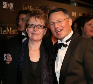 09-01-2013 SHOWBIZZ; FILM PREMIERE VAN LES MISERABLES IN AMSTERDAM.
foto: Albert den Iseger