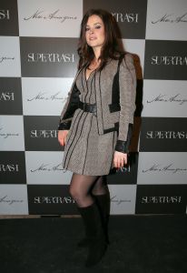 27-01-2013 SHOWBIZZ; SUPER TRASH MODESHOW IN AMSTERDAMSE HOLLANDSCHE MANAGE. 
Terwijl andere jonge designers hun nieuwste collecties deze week toonde in de Gashouder presenteerde Olsay Gulsen van SUPER TRASH een heel andere show in de Amsterdamse Manage.De modeshow was opzienbarend, modellen op fietsen,quads,segway-s, karren en op paarden. Zoals ook bij haar voorgaande shows sloot Olsay haar show zelf af, door op de catwalk zelf op een paard te rijden, zij droeg daarbij zelf een enorme paardenstaart. 
foto: Albert den Iseger.