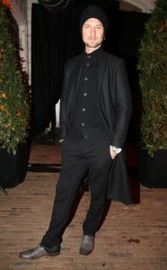 27-01-2013 SHOWBIZZ; SUPER TRASH MODESHOW IN AMSTERDAMSE HOLLANDSCHE MANAGE. 
Terwijl andere jonge designers hun nieuwste collecties deze week toonde in de Gashouder presenteerde Olsay Gulsen van SUPER TRASH een heel andere show in de Amsterdamse Manage.De modeshow was opzienbarend, modellen op fietsen,quads,segway-s, karren en op paarden. Zoals ook bij haar voorgaande shows sloot Olsay haar show zelf af, door op de catwalk zelf op een paard te rijden, zij droeg daarbij zelf een enorme paardenstaart. 
foto: Albert den Iseger.
