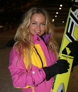 18-01-2013 SHOWBIZZ; STERREN SPRINGEN VAN DE 70 METER SCHANS. De Vliegende Hollanders gaan straks echt proberen om van een zeventig meter hoge schans te springen. Gerard Joling en Tess Milne presenteren het sensationele Vliegende Hollanders  programma dat SBS6 vanaf Februari zal gaan uitzenden. De mee werkende BN-ers zijn, Lange Frans en rapper Keizer-Sita Vermeulen- en Shary An Nivillac-Emile Ratelband en Mari van der Ven-Dean Saunders en Bibi Breijman-Koert Jan de Bruijn en Geert Hoes, Jody Bernal en Chimene Oosterhout, John de Wolf en Ingrid Jansen, Robert Schumacher en Kelly van der Veer.
foto: Albert den Iseger.