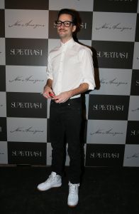 27-01-2013 SHOWBIZZ; SUPER TRASH MODESHOW IN AMSTERDAMSE HOLLANDSCHE MANAGE. 
Terwijl andere jonge designers hun nieuwste collecties deze week toonde in de Gashouder presenteerde Olsay Gulsen van SUPER TRASH een heel andere show in de Amsterdamse Manage.De modeshow was opzienbarend, modellen op fietsen,quads,segway-s, karren en op paarden. Zoals ook bij haar voorgaande shows sloot Olsay haar show zelf af, door op de catwalk zelf op een paard te rijden, zij droeg daarbij zelf een enorme paardenstaart. 
foto: Albert den Iseger.