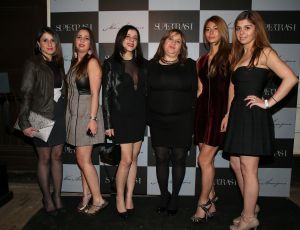 27-01-2013 SHOWBIZZ; SUPER TRASH MODESHOW IN AMSTERDAMSE HOLLANDSCHE MANAGE. 
Terwijl andere jonge designers hun nieuwste collecties deze week toonde in de Gashouder presenteerde Olsay Gulsen van SUPER TRASH een heel andere show in de Amsterdamse Manage.De modeshow was opzienbarend, modellen op fietsen,quads,segway-s, karren en op paarden. Zoals ook bij haar voorgaande shows sloot Olsay haar show zelf af, door op de catwalk zelf op een paard te rijden, zij droeg daarbij zelf een enorme paardenstaart. 
foto: Albert den Iseger.