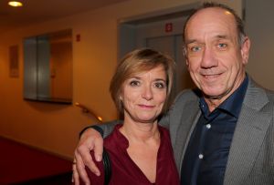 28-01-2015 SHOWBIZZ; PREMIERE VAN DE VERLEIDING VAN EEN MOORDVROUW. Deze REP productie ging in premiere bij de LEIDSE SCHOUWBURG. Vele bekenden waren aanwezig bij deze feestelijke en vrolijke productie van Rick Engelkes.
foto: Albert den Iseger