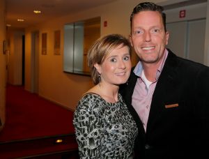 28-01-2015 SHOWBIZZ; PREMIERE VAN DE VERLEIDING VAN EEN MOORDVROUW. Deze REP productie ging in premiere bij de LEIDSE SCHOUWBURG. Vele bekenden waren aanwezig bij deze feestelijke en vrolijke productie van Rick Engelkes.
foto: Albert den Iseger