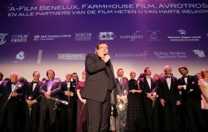 26-01-2015 SHOWBIZZ; PREMIERE SPEELFILM MICHIEL DE RUYTER. Foto: Albert den Iseger.