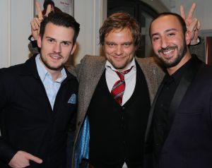 28-01-2015 SHOWBIZZ; PREMIERE VAN DE VERLEIDING VAN EEN MOORDVROUW. Deze REP productie ging in premiere bij de LEIDSE SCHOUWBURG. Vele bekenden waren aanwezig bij deze feestelijke en vrolijke productie van Rick Engelkes.
foto: Albert den Iseger