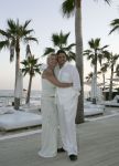 14-06-2005 SHOWBIZZ; RENE EN NATASJA VIEREN FEEST IN MARBELLA. Natasja werd 40 jaar en Rene had een groot feest georganiseerd in de luxe NIKKI BEACH CLUB. Vuurwerk,mooie mensen en vele echte vrienden waren aanwezig. 
foto;Albert den Iseger