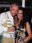 09-07-2008 SHOWBIZZ; GORDON VIERT 40 JARIGE VERJAARDAG OP HET STRAND VAN BLOEMENDAAL. Iedereen hield zich aan de opgelegde dresscode IBIZA STIJL. Meer dan 500 vrienden van Gordon waren naar het regenachtige strand gekomen om samen met vele BNers het verjaardags fuifje van Gordon te vieren. Het werd een knalfeest met tal van optredens en vooral veel drank.
foto: Albert den Iseger.