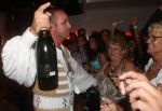 09-07-2008 SHOWBIZZ; GORDON VIERT 40 JARIGE VERJAARDAG OP HET STRAND VAN BLOEMENDAAL. Iedereen hield zich aan de opgelegde dresscode IBIZA STIJL. Meer dan 500 vrienden van Gordon waren naar het regenachtige strand gekomen om samen met vele BNers het verjaardags fuifje van Gordon te vieren. Het werd een knalfeest met tal van optredens en vooral veel drank.
foto: Albert den Iseger.