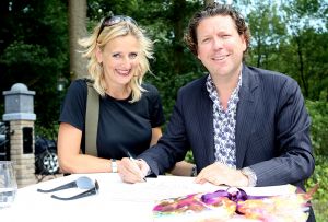 04-07-2008 SHOWBIZZ; HUWELIJK VAN ROB DE NIJS EN HENRIETTE KOETSSCHUTTER.
foto: Albert den Iseger.