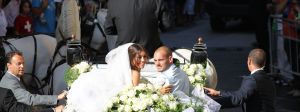 22-07-2010 SHOWBIZZ; HUWELIJK VAN YOLANTHE EN WESLEY SNEIJDER IN CASTELNUOVO BERARDENGA ITALIE. Het kleine dorpje midden in het prachtig Chianti gebied leek veel op Hollywood. Veel prominente voetballers waren aanwezig oa. Lamico Montari_Patrick Kluivert_Rafael van de Vaart_Pierre van Hooijdonk_Marco Branca_Christian Chivu en Cordoba. Nederlandse sterren waren oa. De gehele familie Froger_ Ivo Niehe_Mark van Eeuwen_Erik Kuster en Slivie van der Vaart. Rosanna Lima de huwelijksplanner van het gouden stel genoot van haar mooi uitgedachte huwelijksplan. Het was een waar sprookjes huwelijk in een te mooie omgeving.
foto: Albert den Iseger.