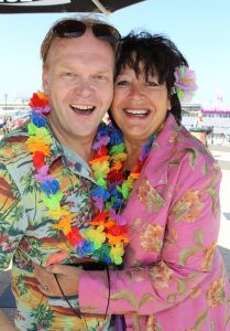 20-06-2011 SHOWBIZZ; SOCIETY LUNCH IN SCHEVENINGEN.
foto: Albert den Iseger.