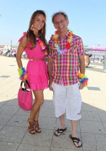 20-06-2011 SHOWBIZZ; SOCIETY LUNCH IN SCHEVENINGEN.
foto: Albert den Iseger.